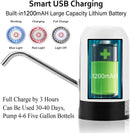 Electric Water Pump Dispenser with USB Auto Charging