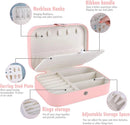 Double Layer Travel Jewelry Organizer