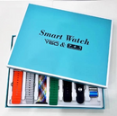 Ultra Y60 Premium Quality 8 in 1 Smartwatch – 7 Variable Straps & Chain & Ocean Strap With Ultra Watch Case & Wireless Charger in just Rs 6499