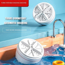 PORTABLE USB ULTRASONIC TURBINE LAUNDRY WASHING MACHINE
