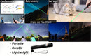 Rechargeable 6 Patterns Powerful Lesser Light With Adjustable Lens Is Rs 1999