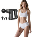 Deep Tissue Massage Gun – Mini Fascia Massager with 4 Heads for Muscle Relief