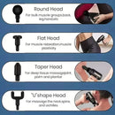 Massage Gun – Portable Deep Tissue Percussion Massager with 6 Speeds